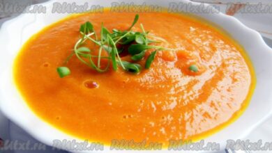 Photo of Морковный суп с имбирем и кокосовым молоком