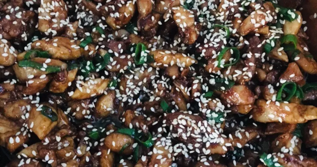 Фото 26 — Курица терияки с овощами