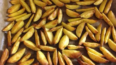 Photo of Картофельные дольки с чесноком