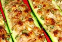 Photo of Кабачковые лодочки с фаршем