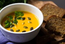Photo of Тыквенный суп с имбирем и кокосовым молоком