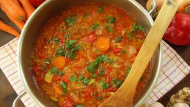 Photo of Теплый суп минестроне с овощами