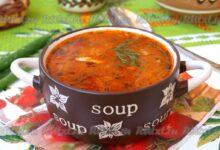 Photo of Томатный суп с креветками и кокосом