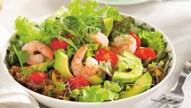 Photo of Салат с креветками и авокадо