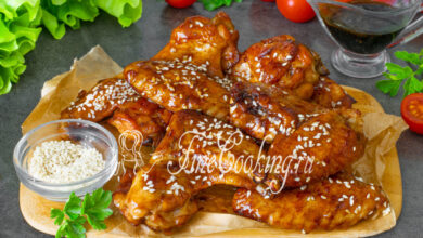 Photo of Куриные крылышки в терияки-соусе