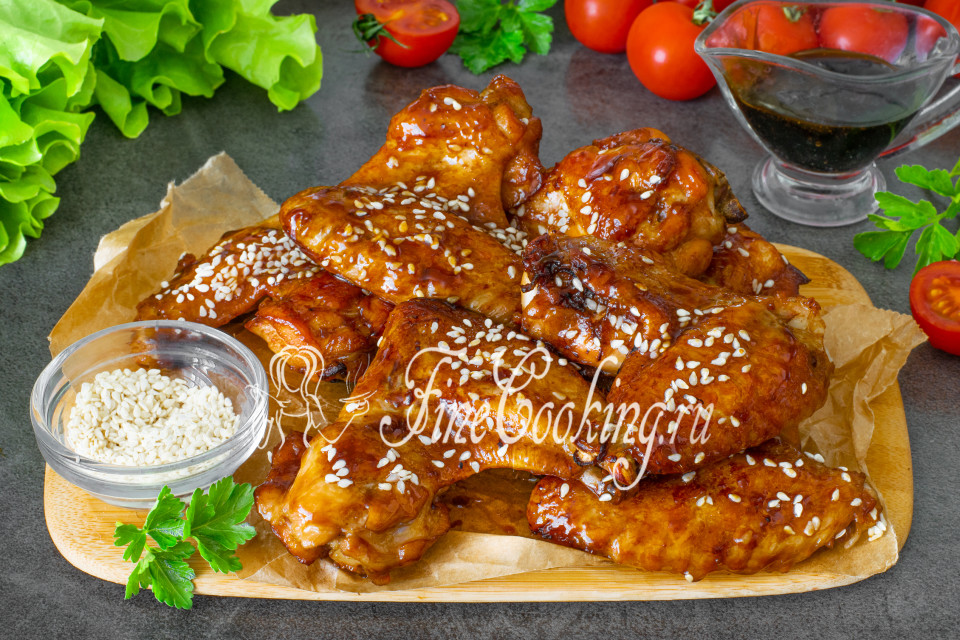 Фото 8 — Куриные крылышки в терияки-соусе