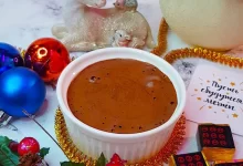 Photo of Шоколадный мусс с малиновым кули