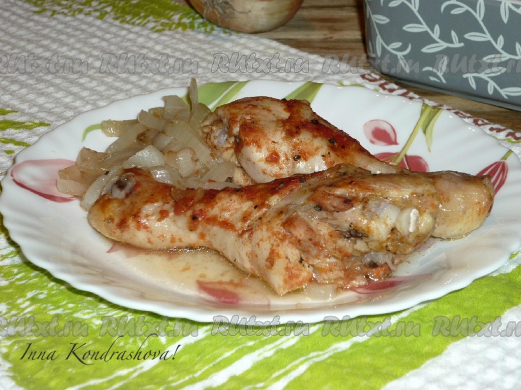 Фото 66 — Курица в духовке с картофельным гратеном