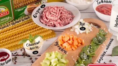 Photo of Лазанья с грибами и шпинатом