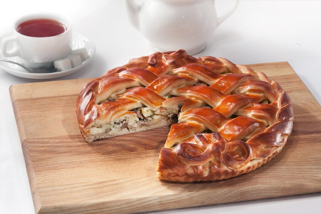 Фото 41 — Пирог с картофелем и грибами