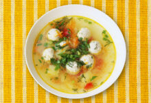 Photo of Томатный суп с мясными фрикадельками