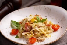 Photo of Паста карбонара с беконом