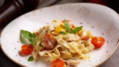 Photo of Паста карбонара с беконом